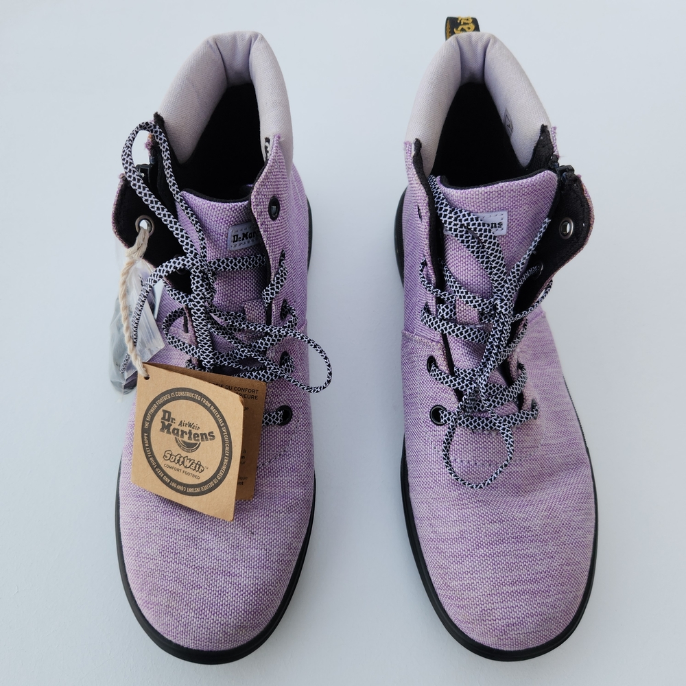 Dr. Martens Maegley Purple High-Top Sneakers Boots